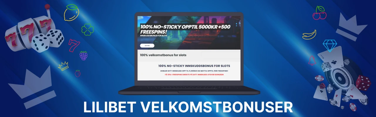 Lilibet velkomstbonuser i norge