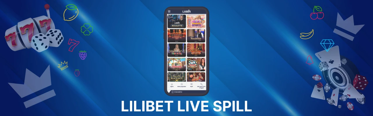 Typer lilibet live spill
