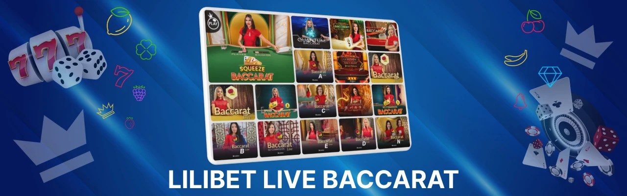 Lilibet live baccarat i norge
