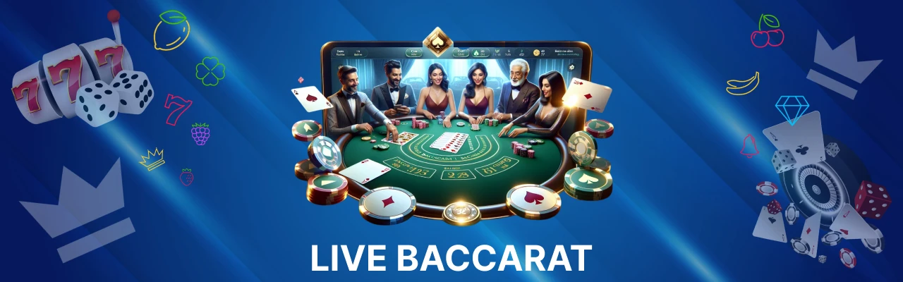 Live baccarat