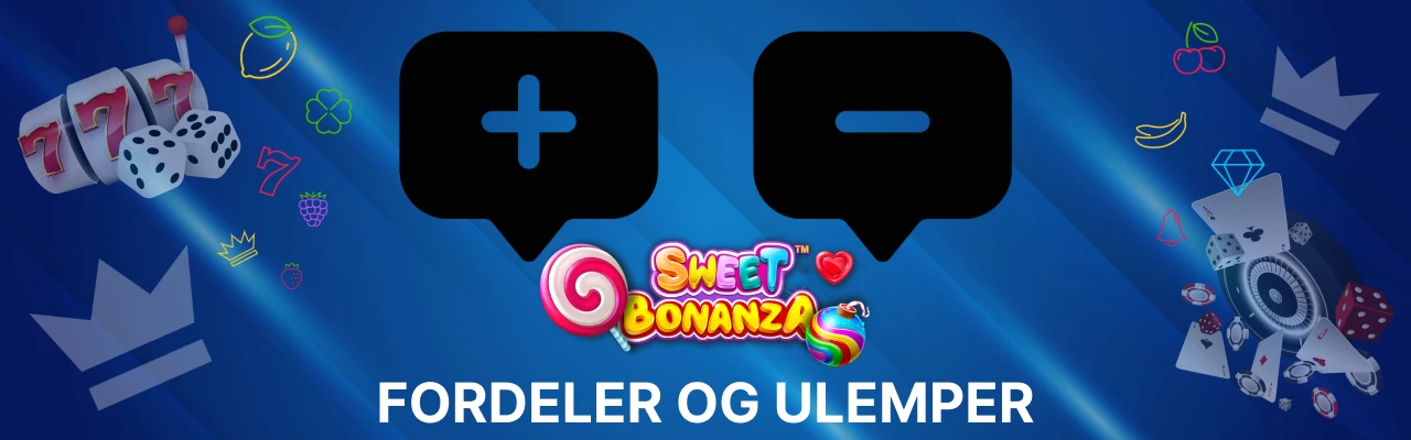 Fordeler og ulemper med sweet bonanza