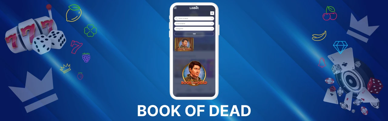 Spilleautomaten book of dead i norge