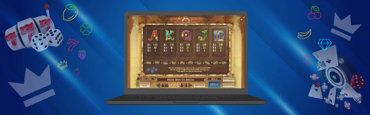 Spilleautomaten book of dead pâ lilibet