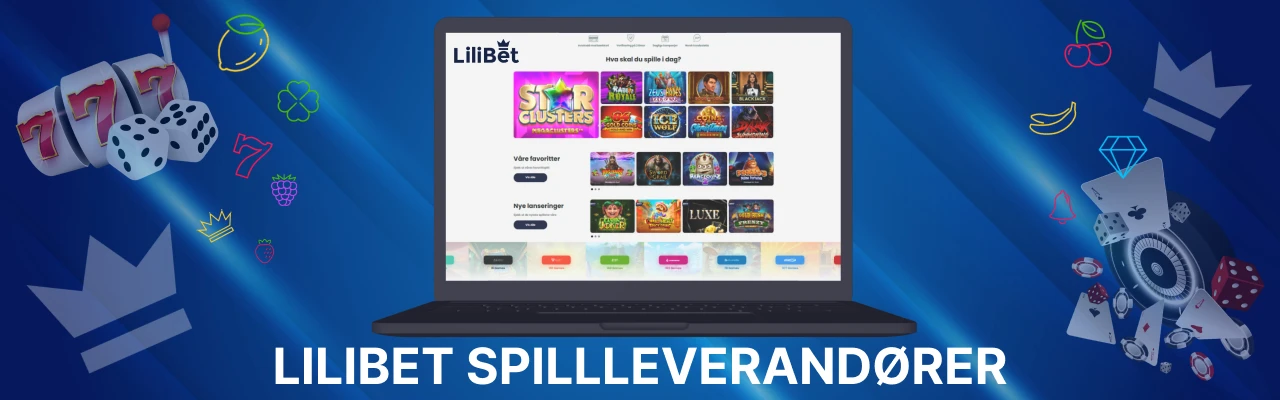 Lilibet casino spillleverandører