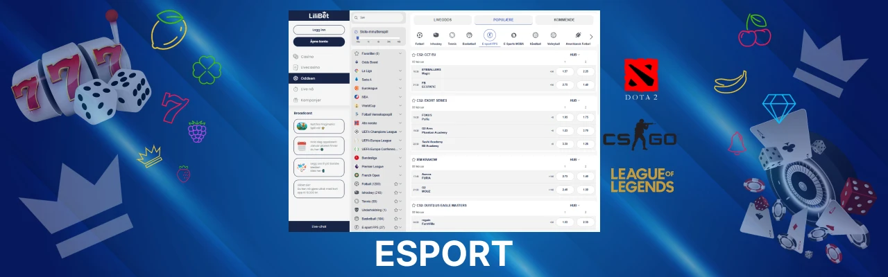 Lilibet esport
