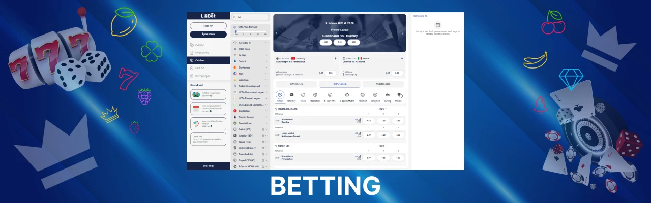 Lilibet sports betting