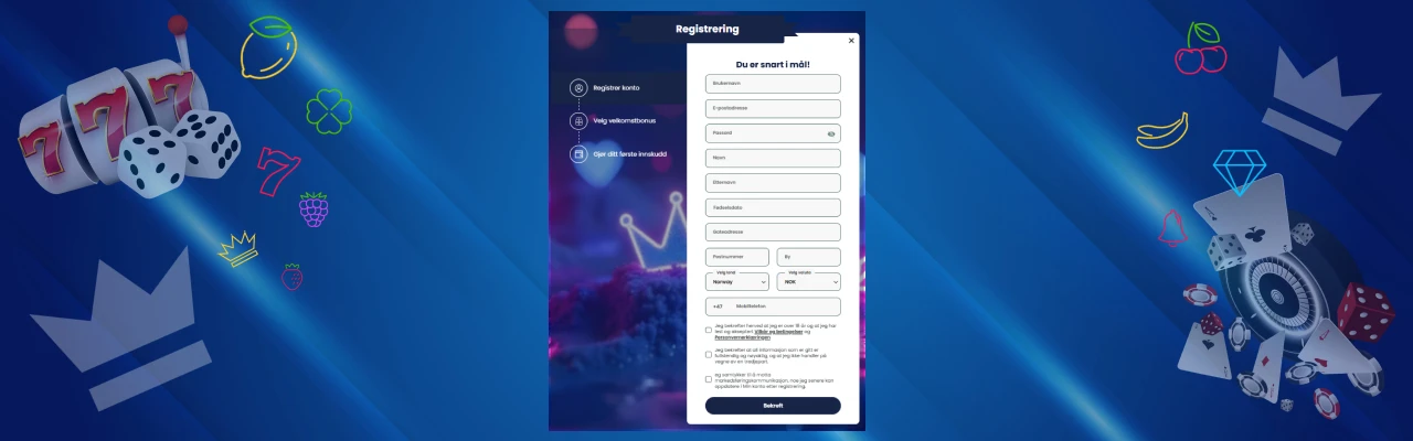 Registrering hos lilibet