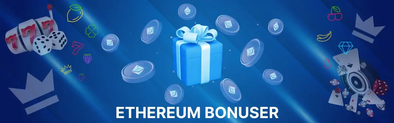 Beste ethereum casino bonuser