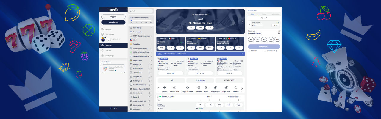 Lilibet odds norge